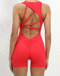 Olimpia Tuta Seamless Scrunch - Rosso