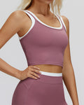 Aurora Top Corto - Old Rose