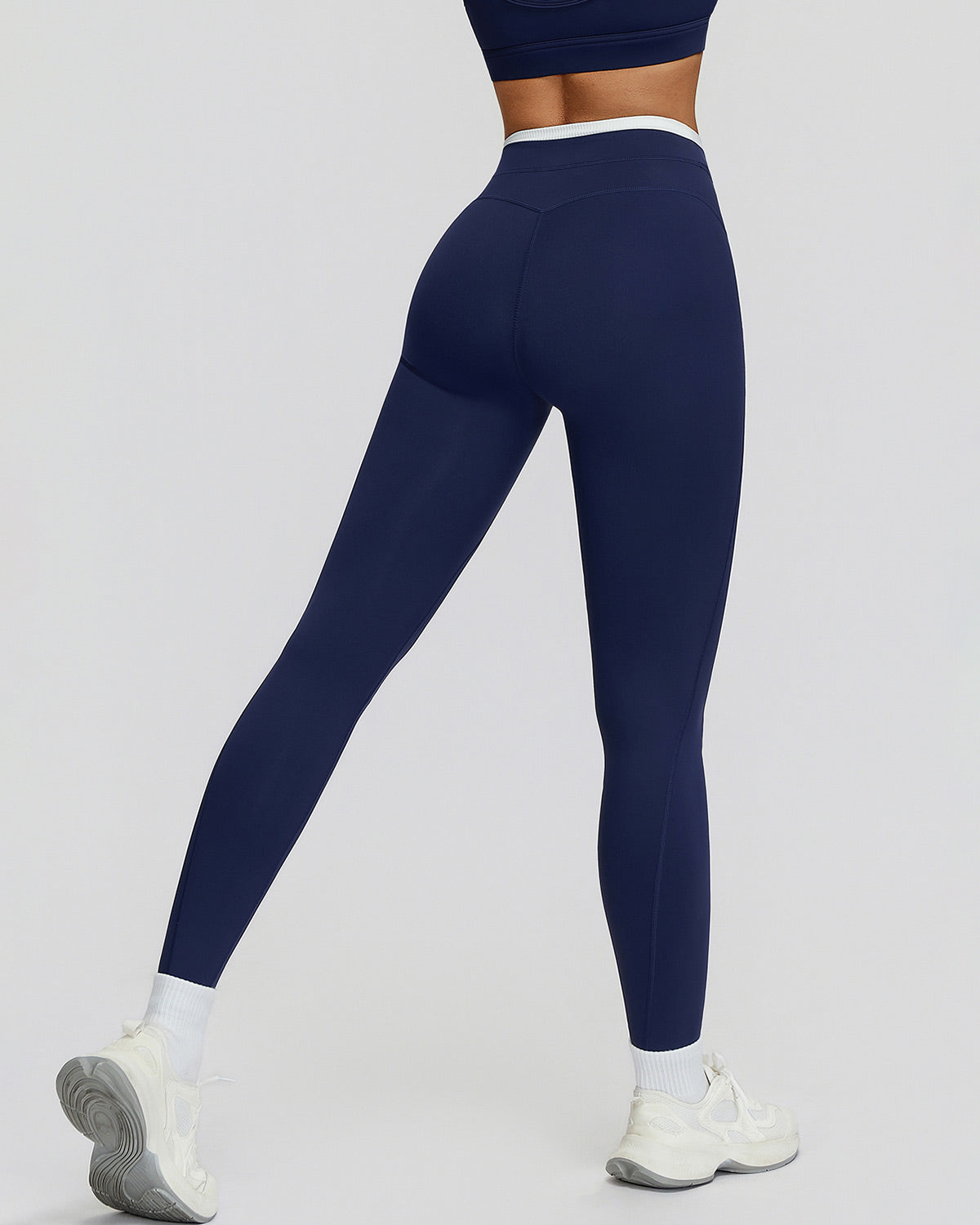 Aurora Leggings Seamless - Blu Navy