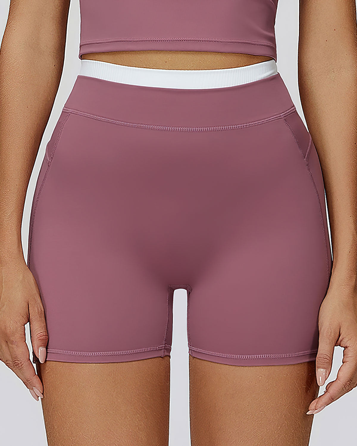 Aurora Pantaloncini Seamless - Old Rose