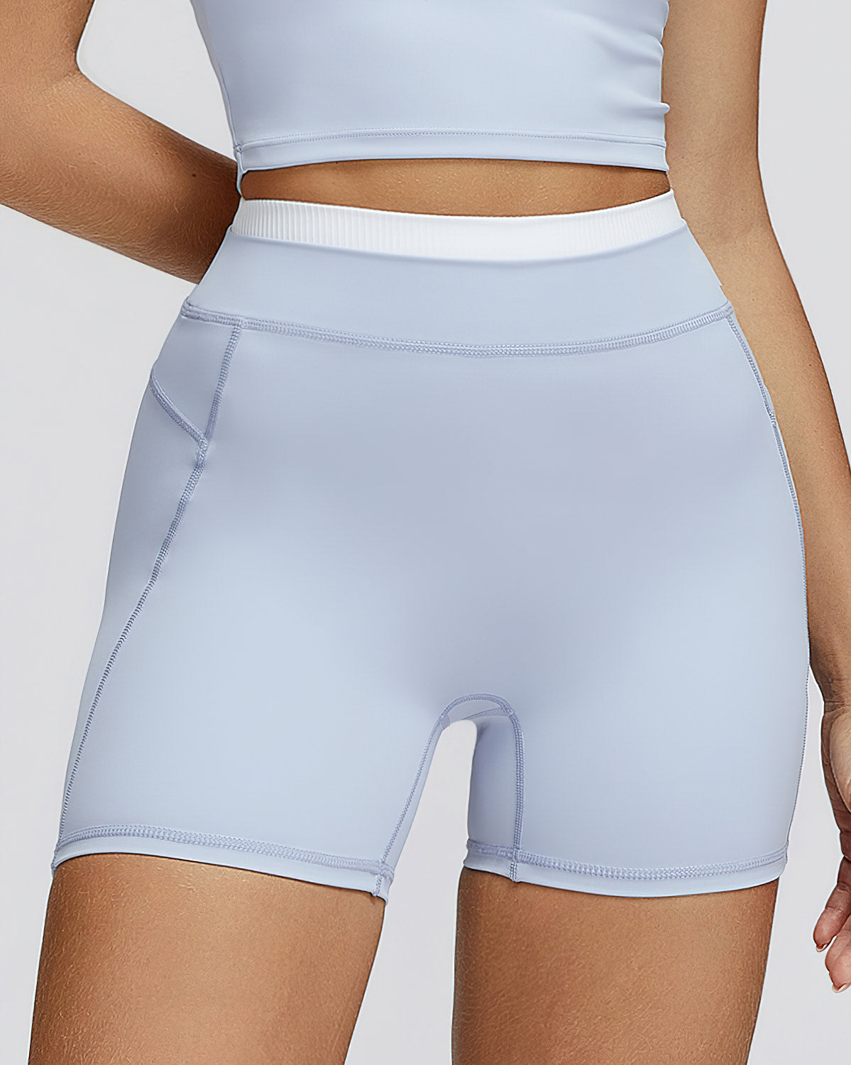 Aurora Pantaloncini Seamless - Sky