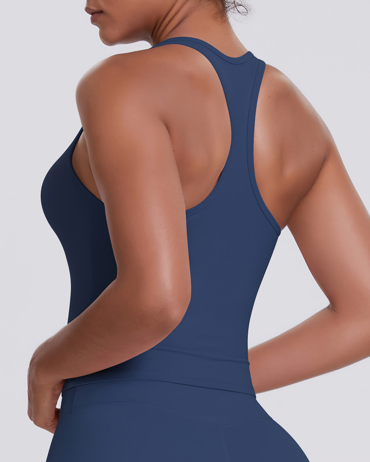 Delfina Top Corto - Blu Navy
