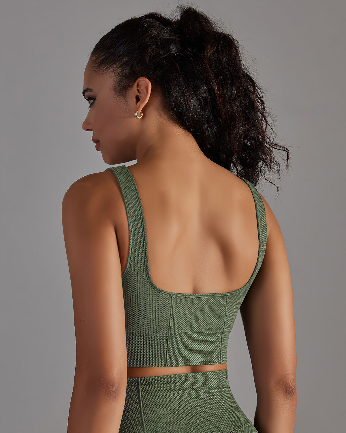 Paolina - U Sports Bra - Army Green