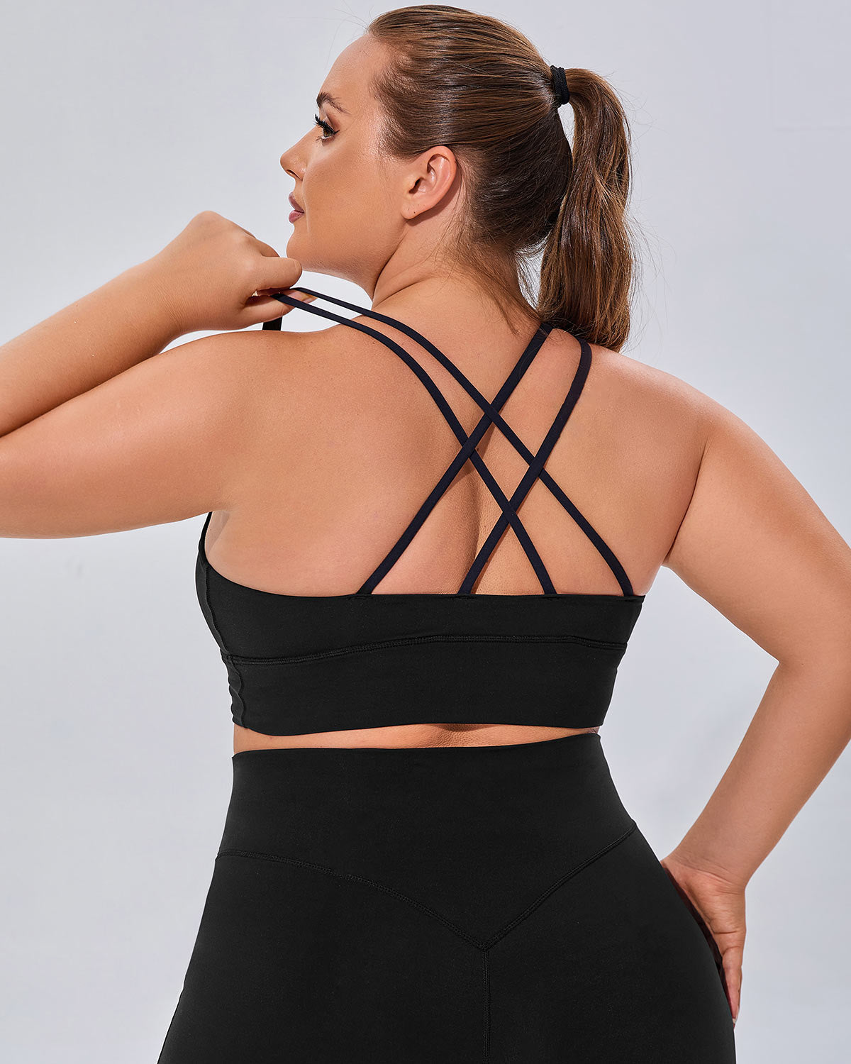 Mafalda Reggiseno Sportivo - Nero