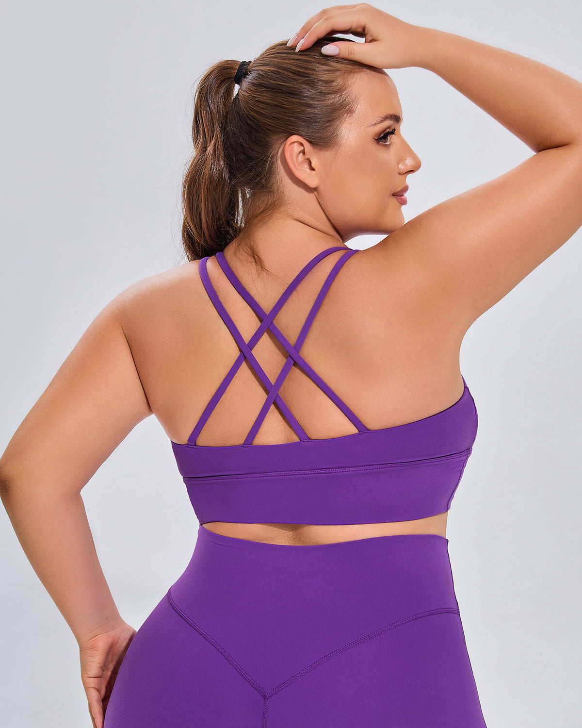 Mafalda Reggiseno Sportivo - Viola