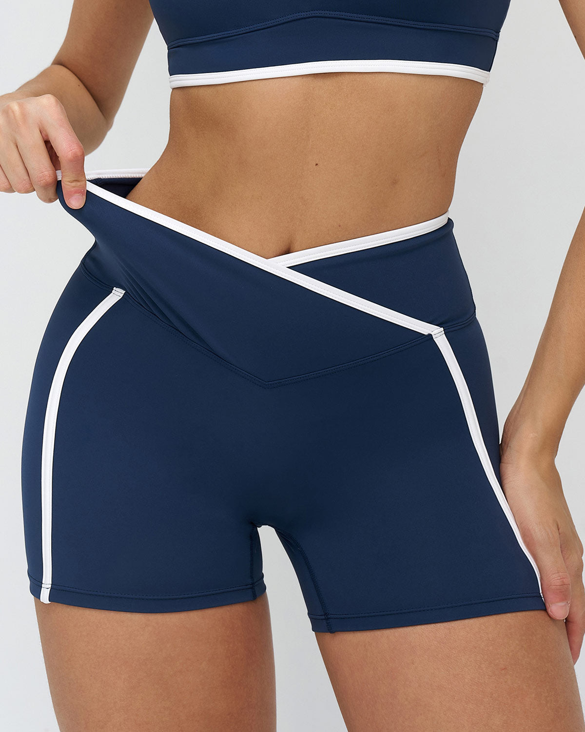 Antonella Pantaloncini Seamless - Blu Navy