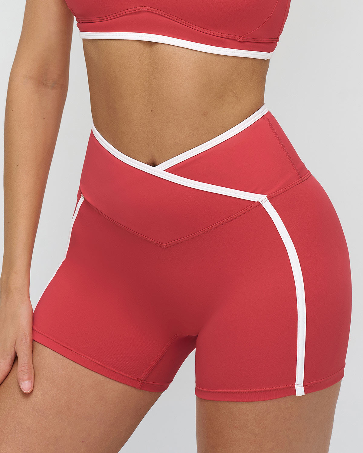 Antonella Pantaloncini Seamless - Rosso