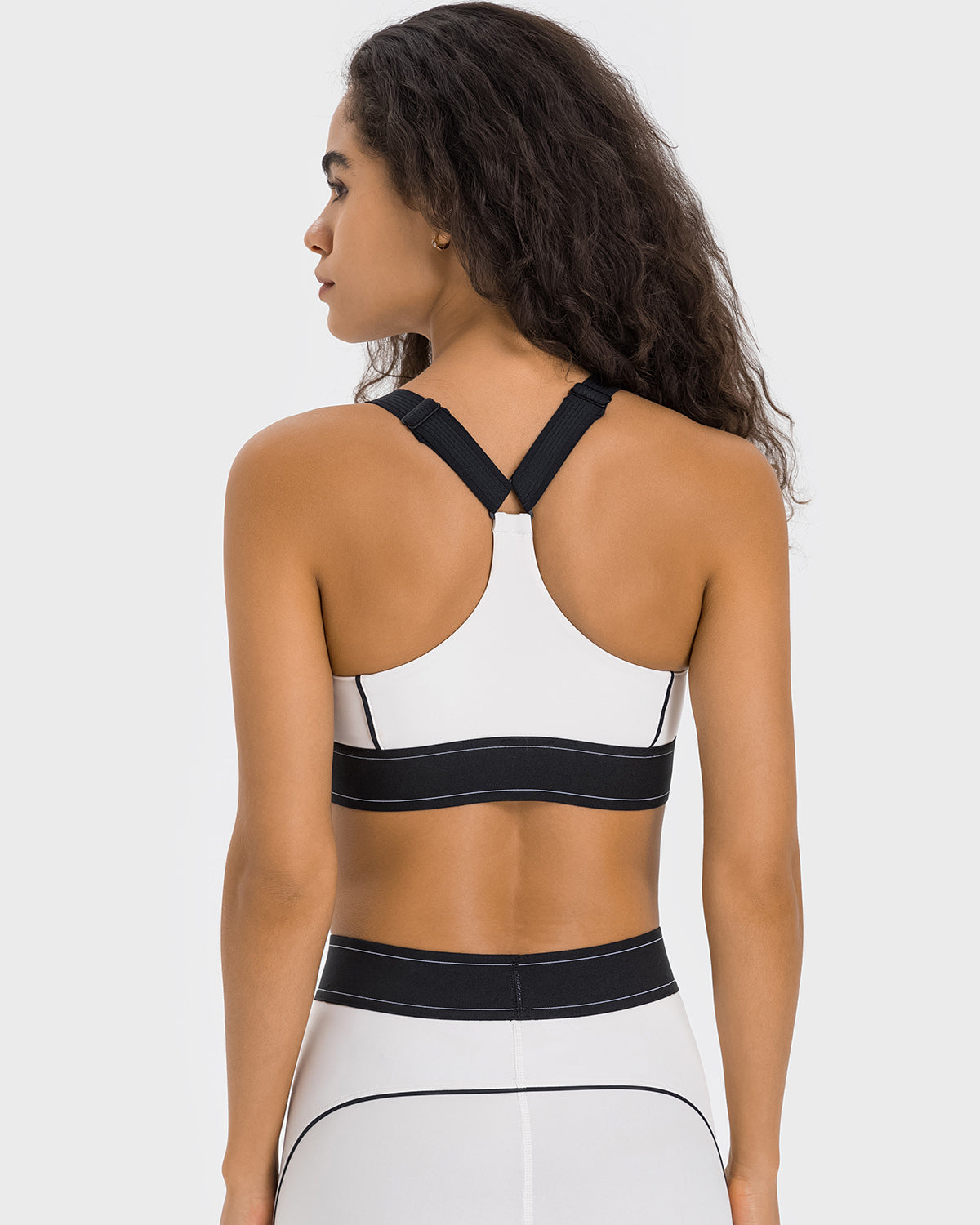 Natalia Reggiseno Sportivo - Bianco