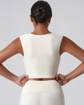 Anita Top Corto - Beige