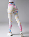 Olivia Leggings Seamless Scrunch - Cotton Candy