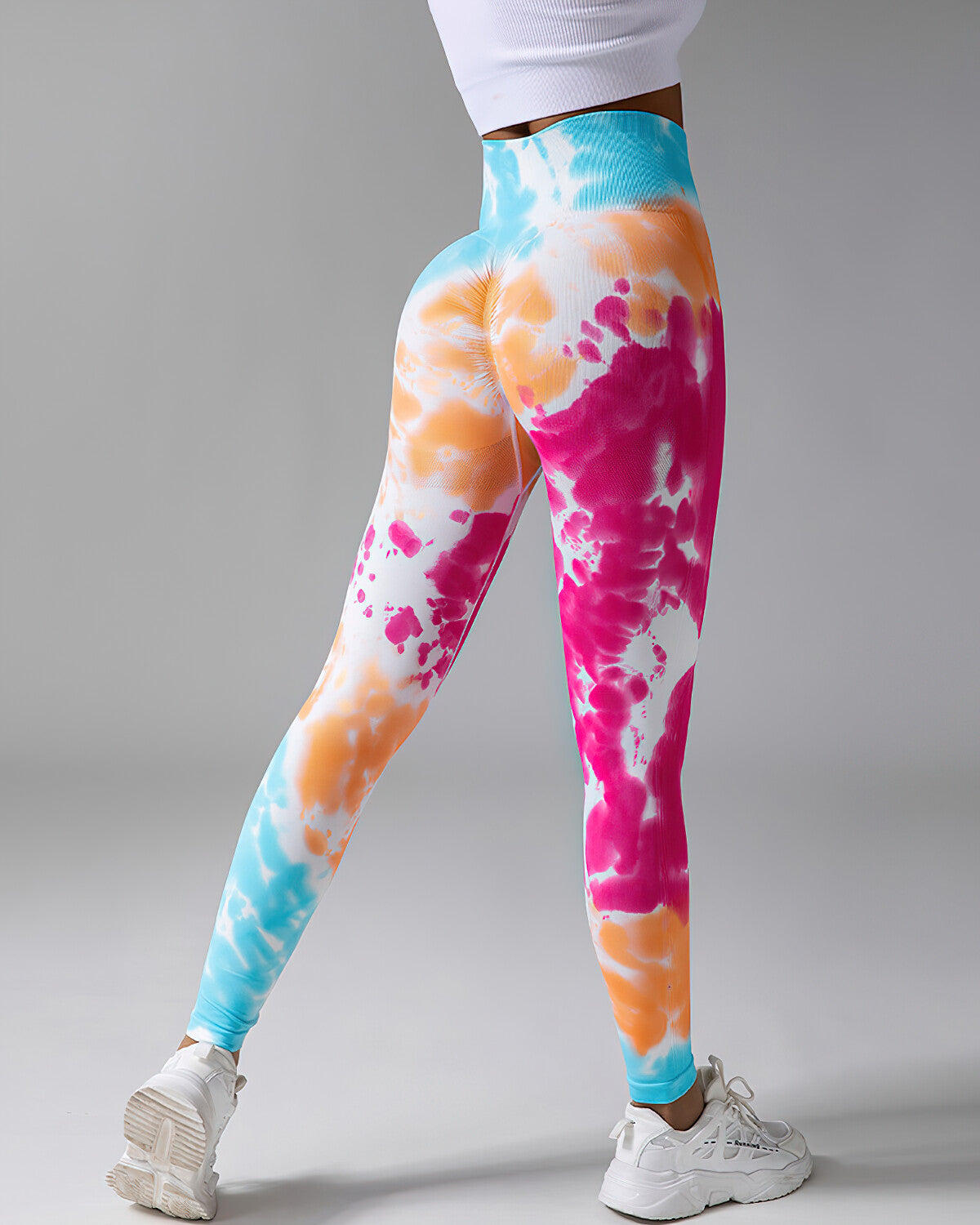 Olivia Leggings Seamless Scrunch - Vibrance