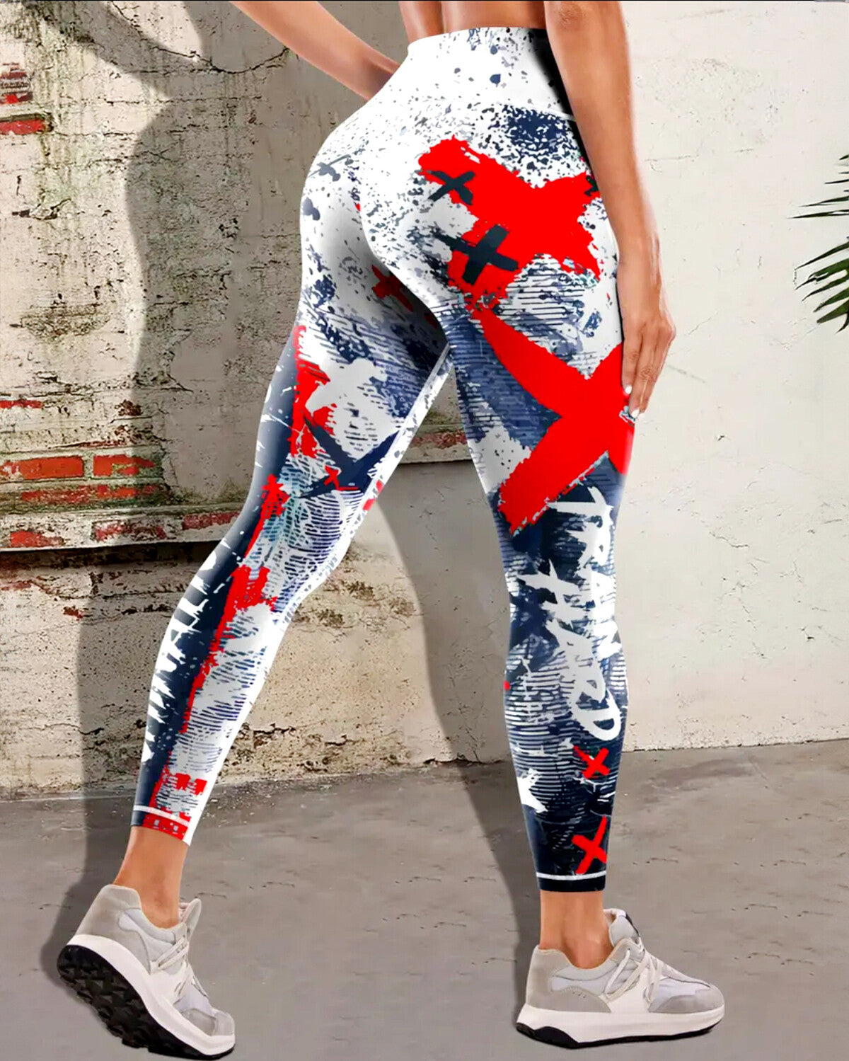 Luigia Leggings - Rosso