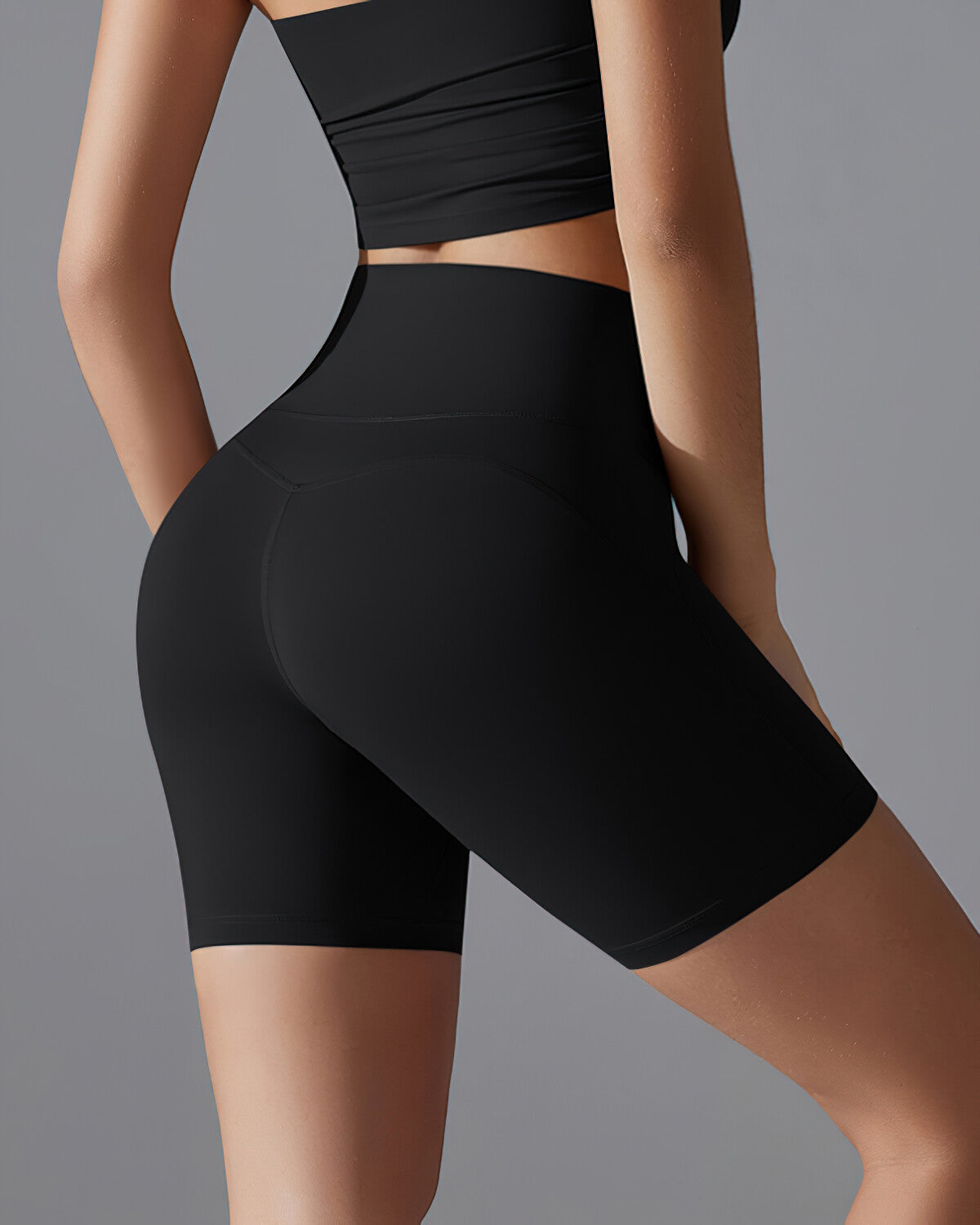 Erminia Pantaloncini Seamless - Nero