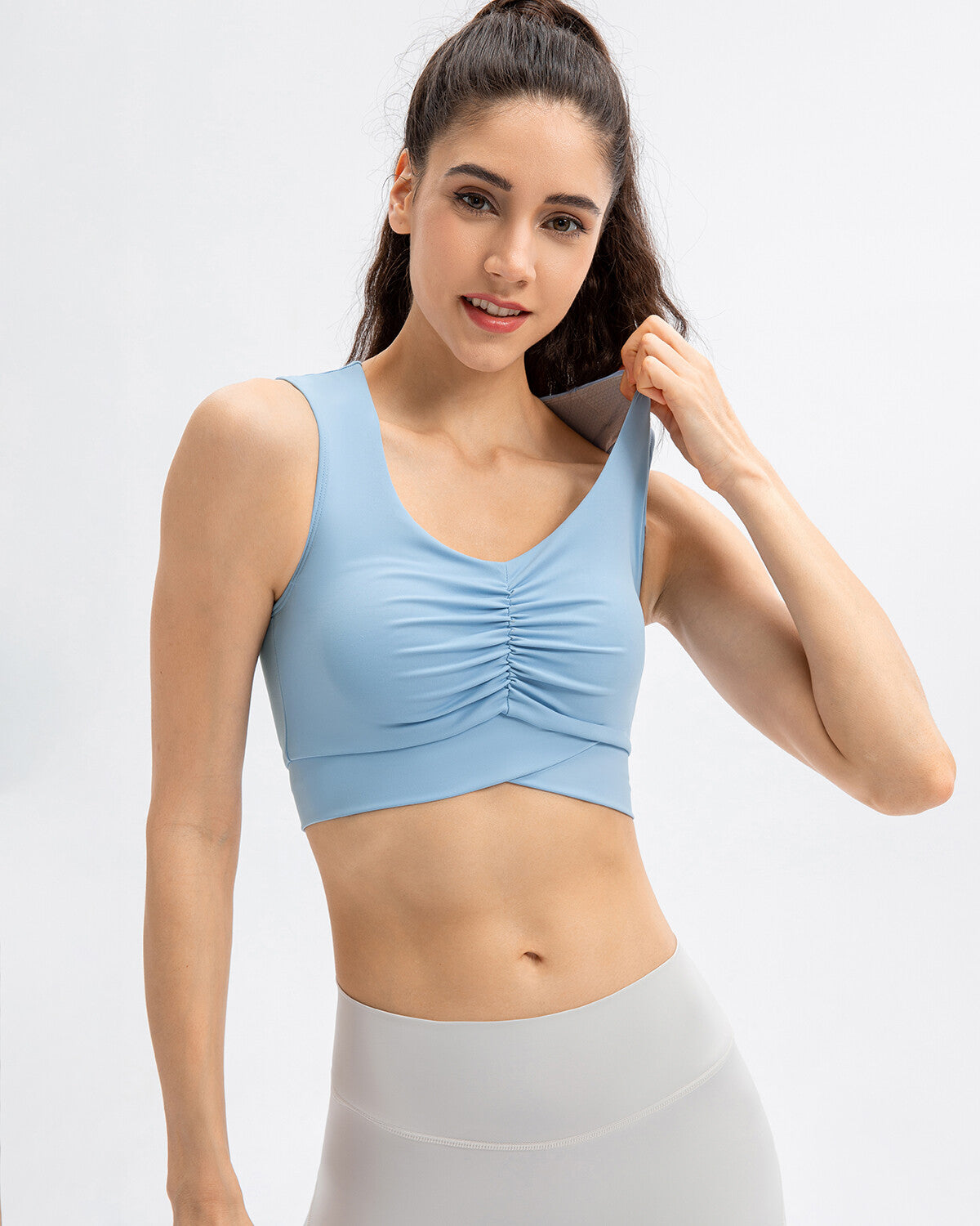 Yolanda Reggiseno Sportivo - Blu