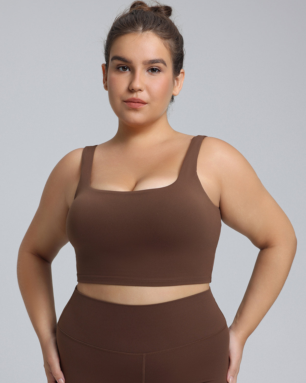 Maddalena Reggiseno Sportivo - Marrone