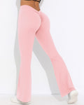 Celestina Leggings Svasati Scrunch - Rosa