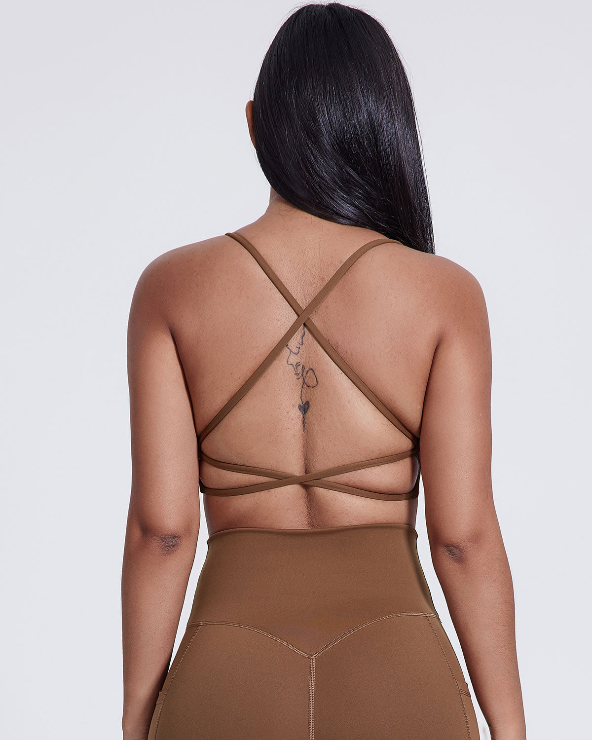 Simonetta Reggiseno Sportivo - Castagna