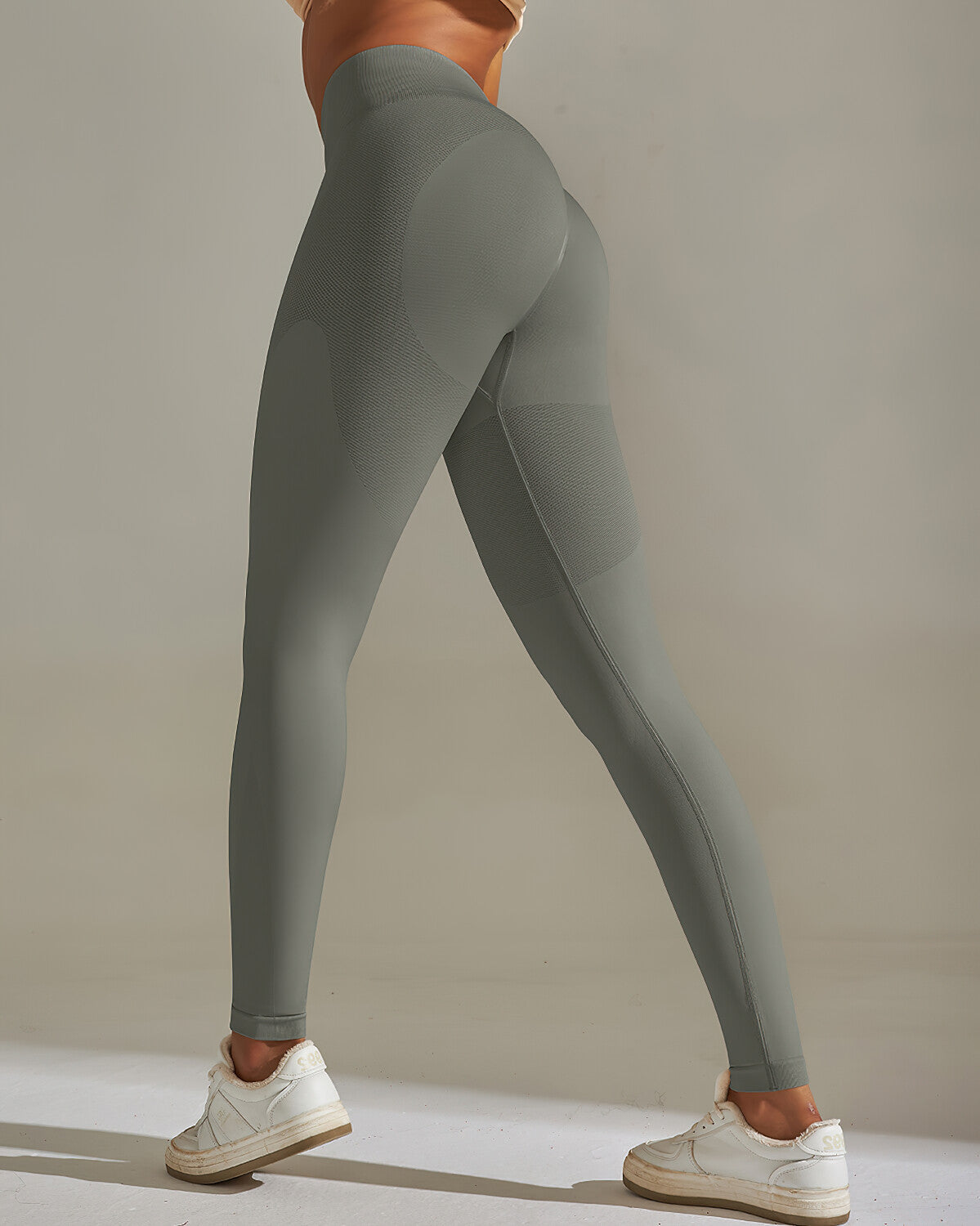 Rita Leggings Seamless - Grigio