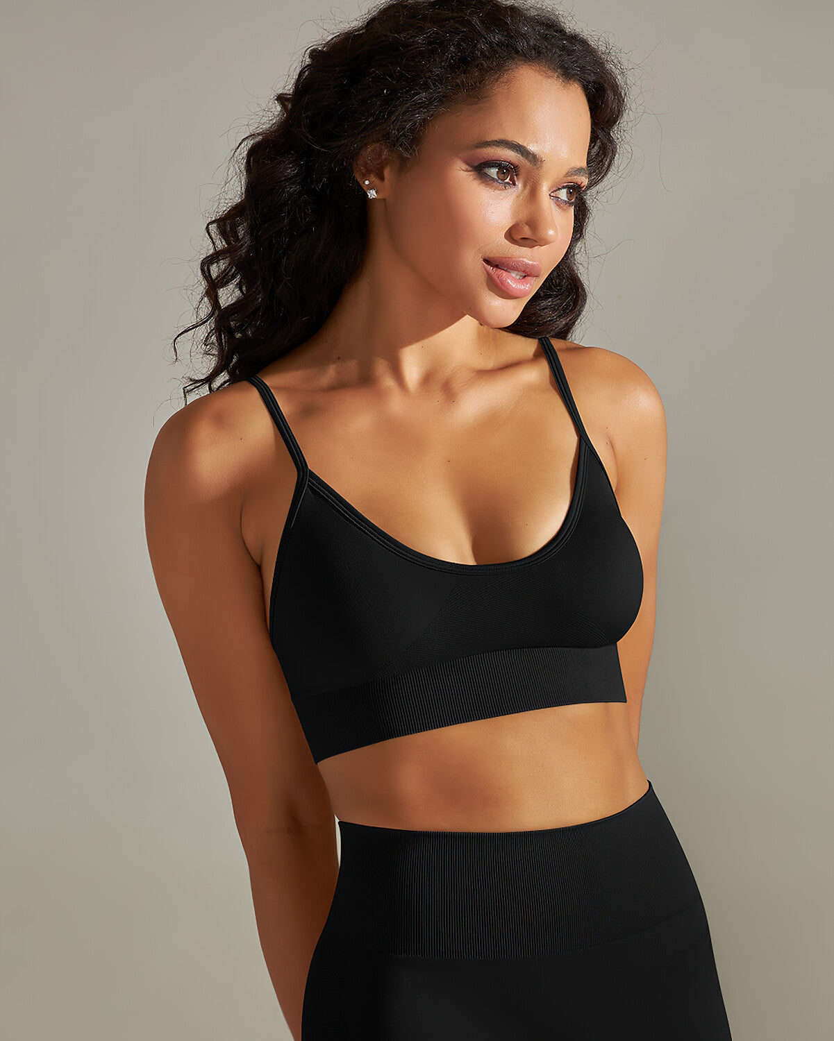 Rita Reggiseno Sportivo - Nero
