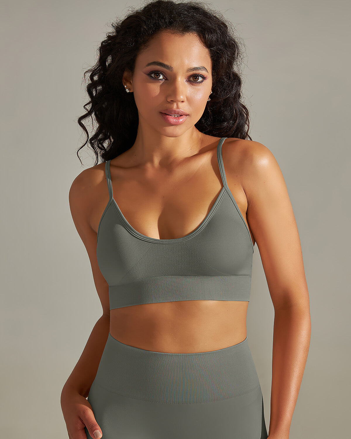 Rita Reggiseno Sportivo - Grigio
