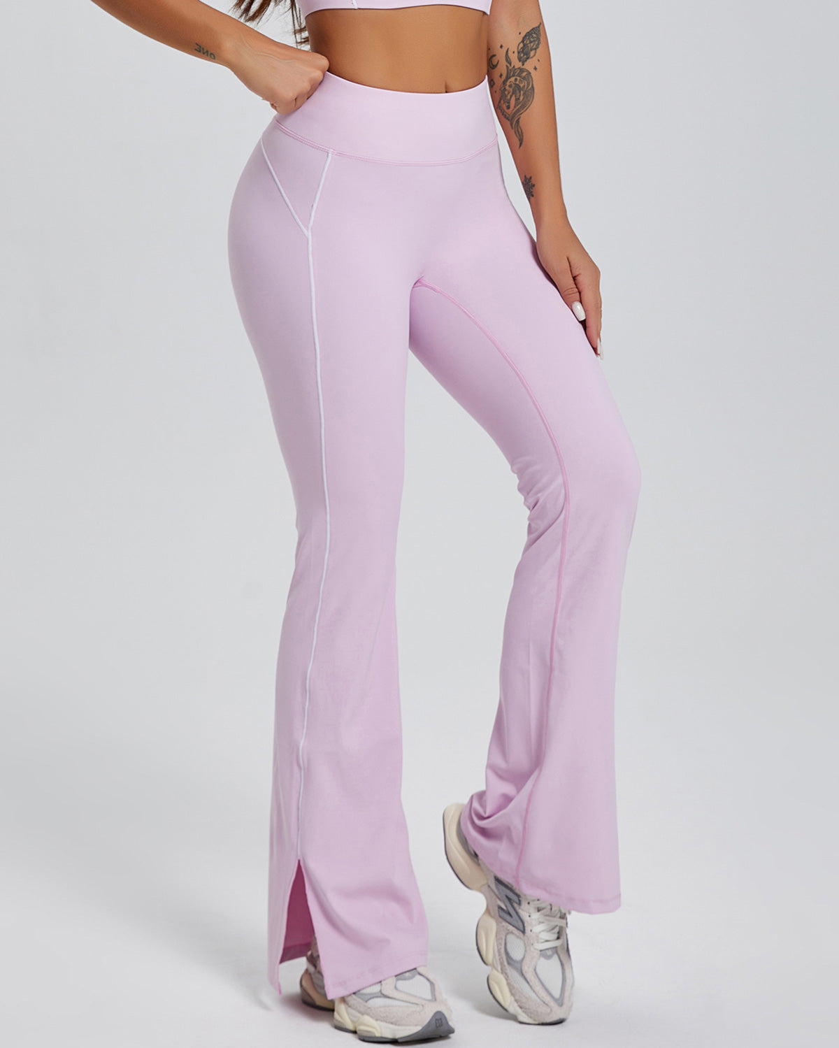 Angelica Leggings Svasati - Rosa