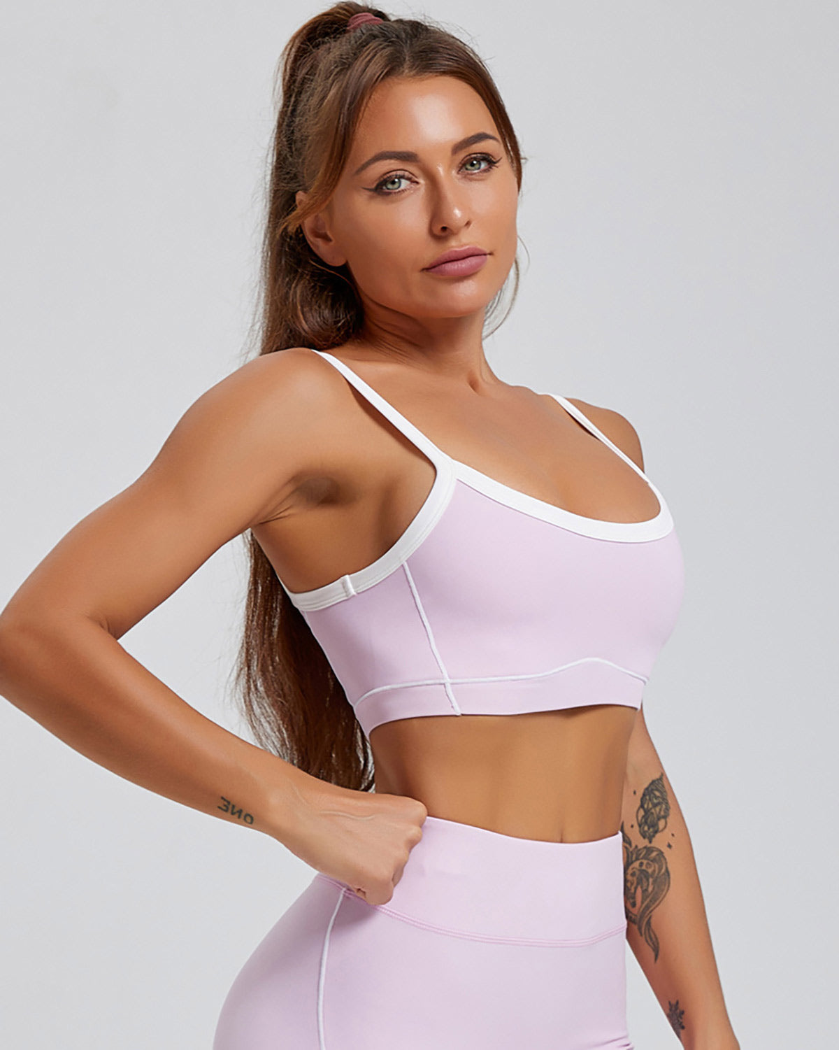 Angelica Reggiseno Sportivo - Rosa