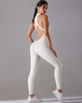 Cassandra Tuta Seamless Scrunch - Beige