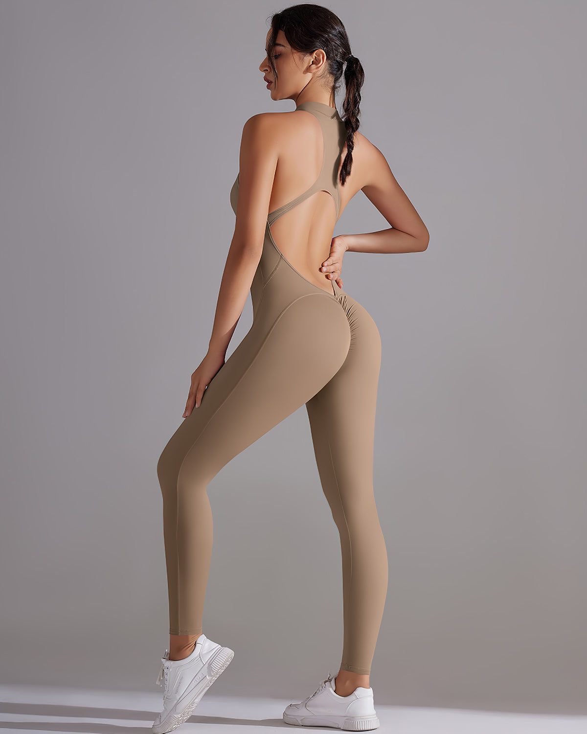 Cassandra Tuta Seamless Scrunch - Toffee