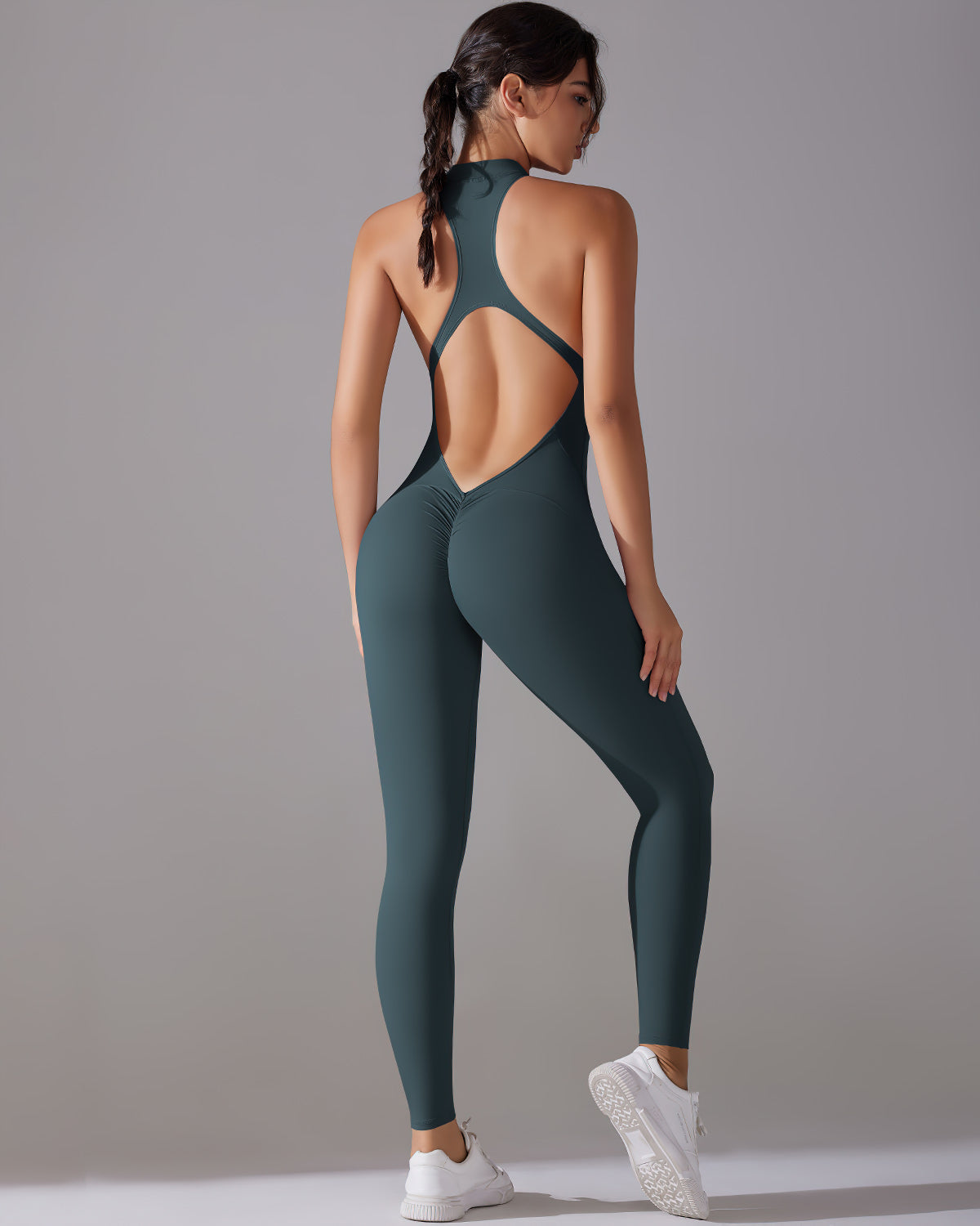 Cassandra Tuta Seamless Scrunch - Wood Green