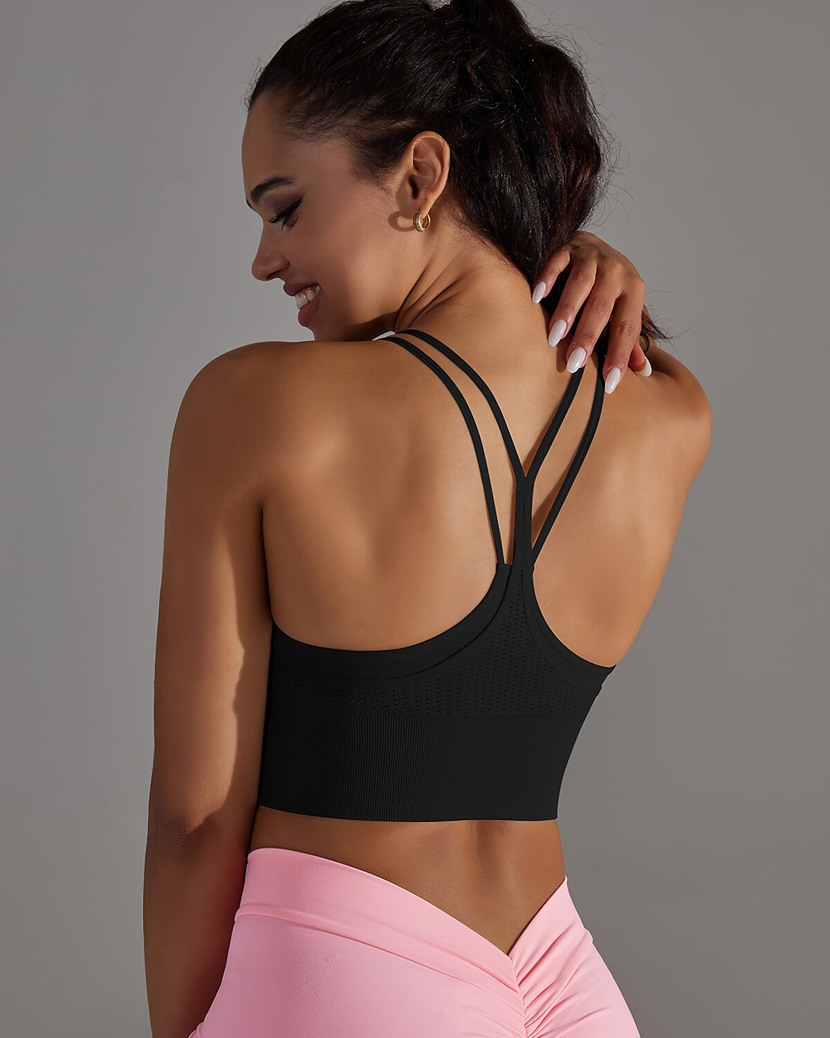 Pierina Reggiseno Sportivo - Nero