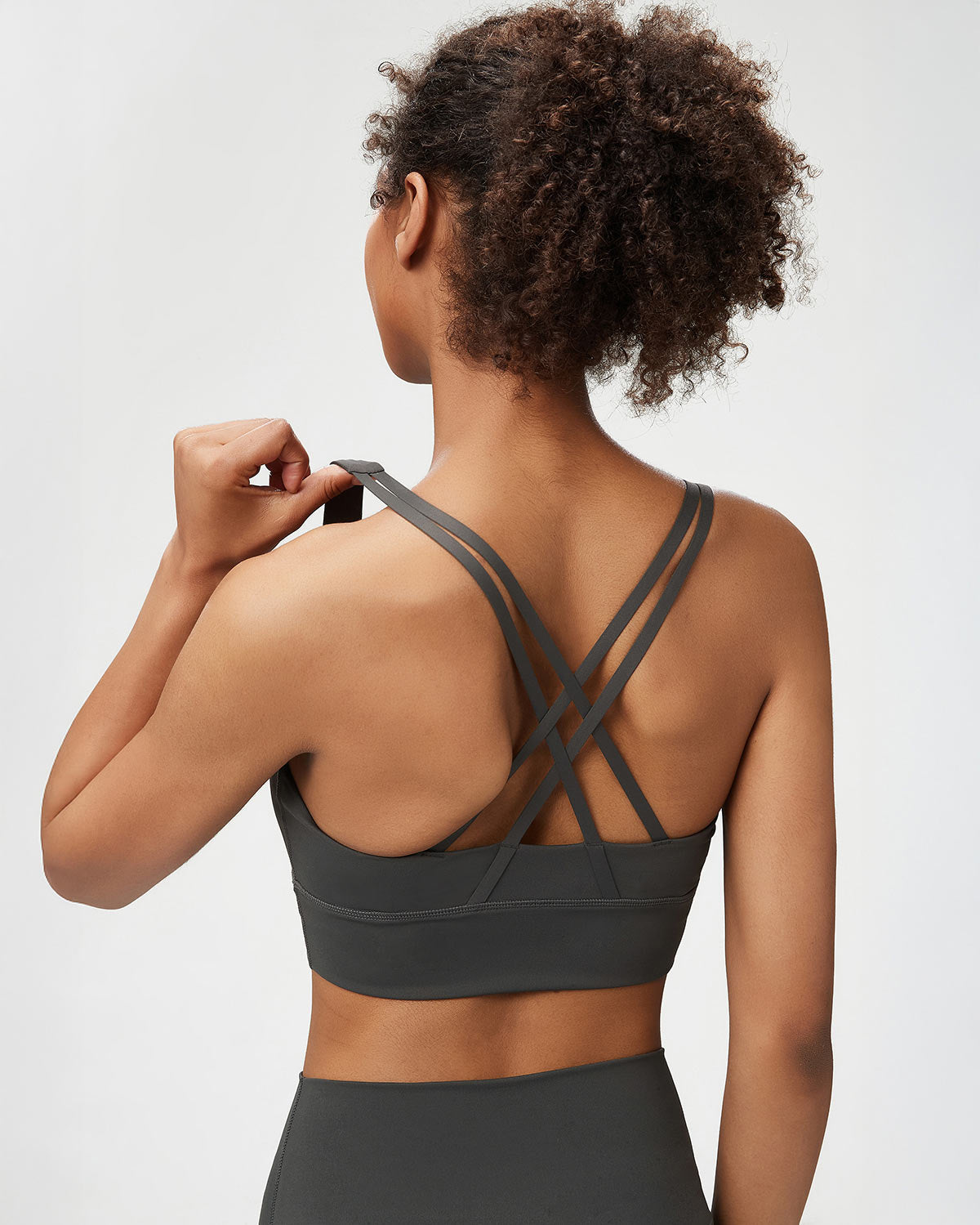 Laura Reggiseno Sportivo - Grigio