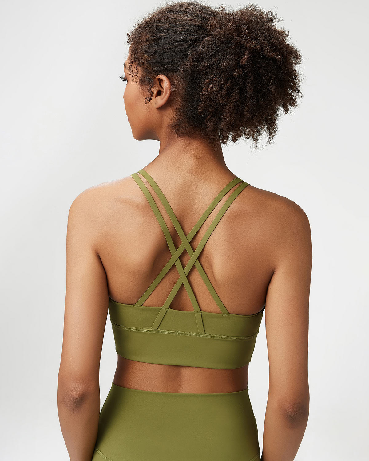 Laura Reggiseno Sportivo - Oliva