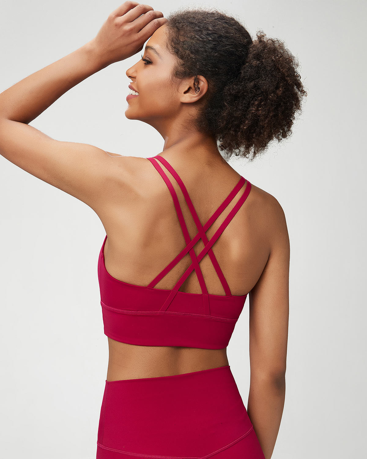 Laura Reggiseno Sportivo - Rosso