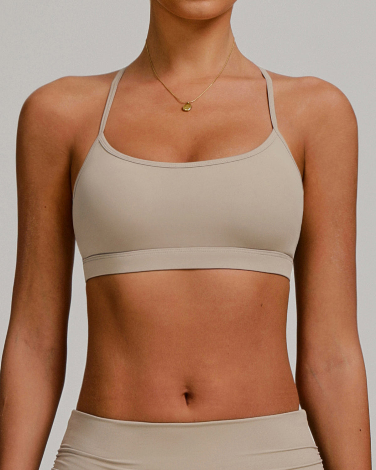 Rebecca Reggiseno Sportivo - Beige
