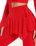 Milena - Up Skirt - Red
