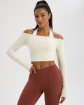 Elsa Maglia Manica Lunga - Beige