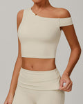 Cristina Top Corto - Crema