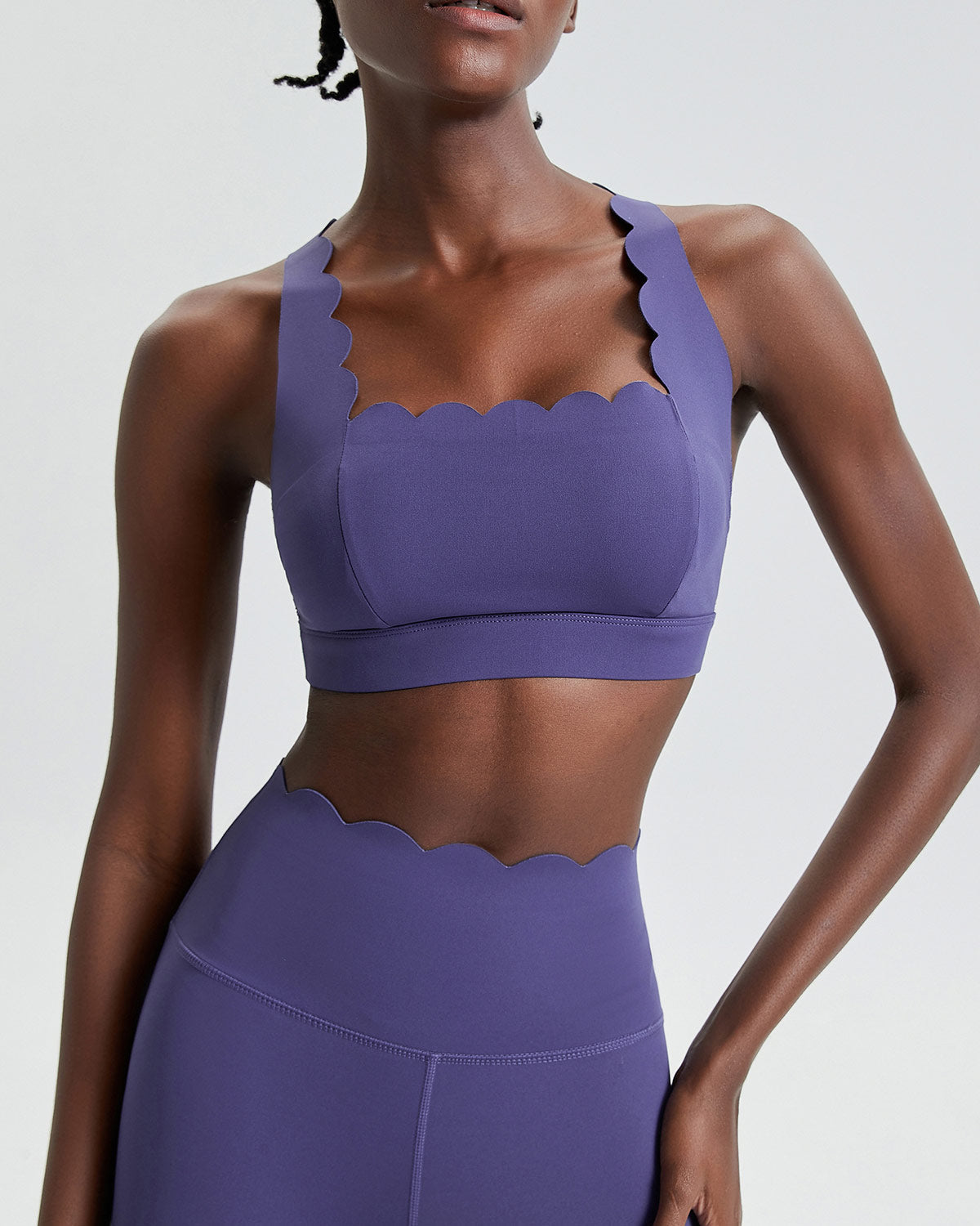 Agata Reggiseno Sportivo - Indaco