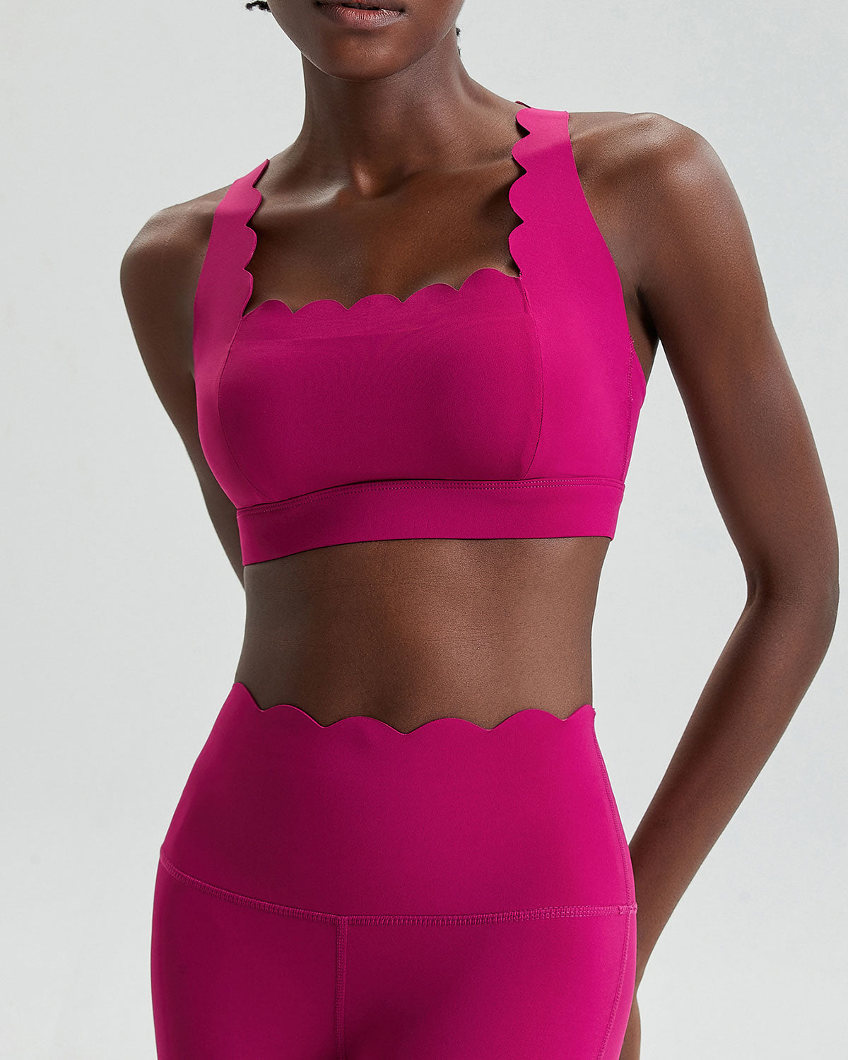Agata Reggiseno Sportivo - Lampone