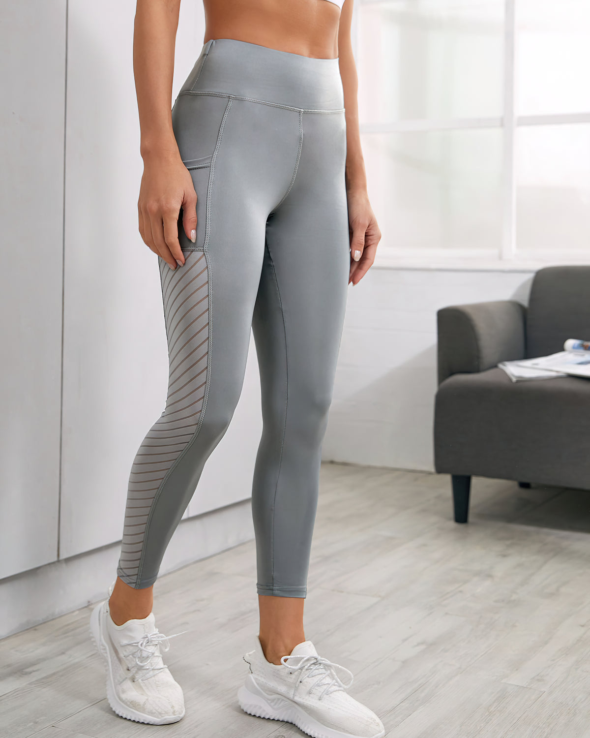 Lira Leggings - Grigio