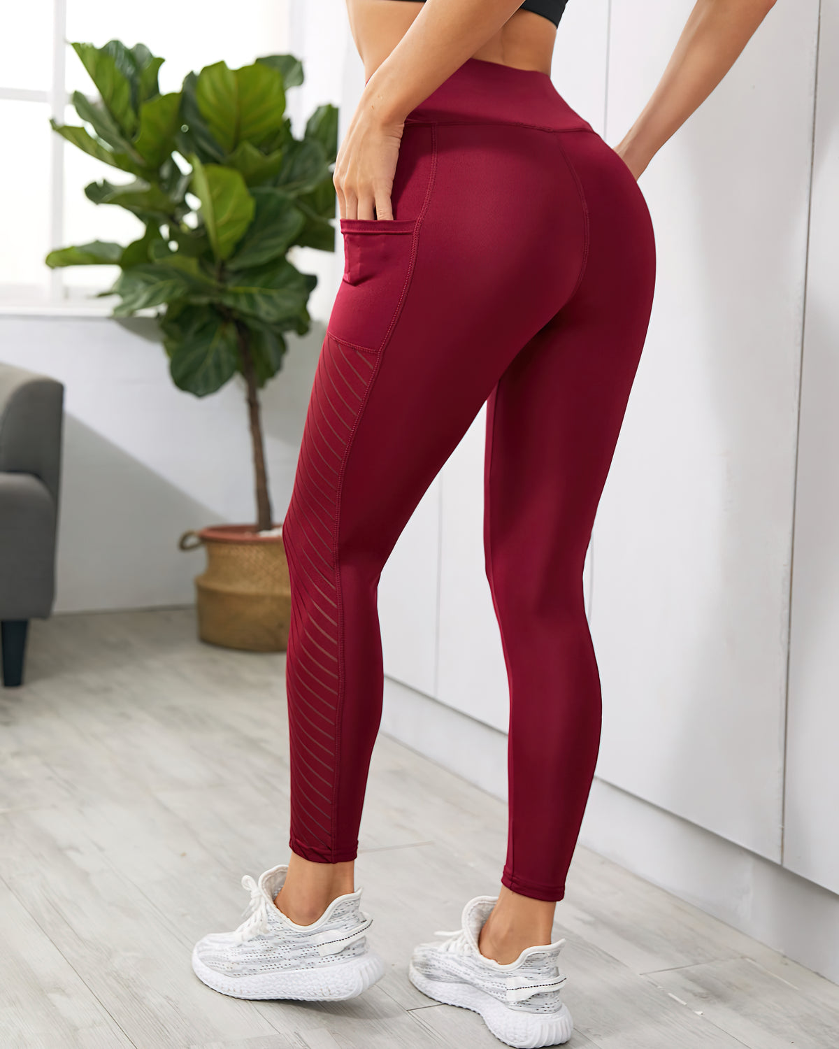 Lira Leggings - Rosso