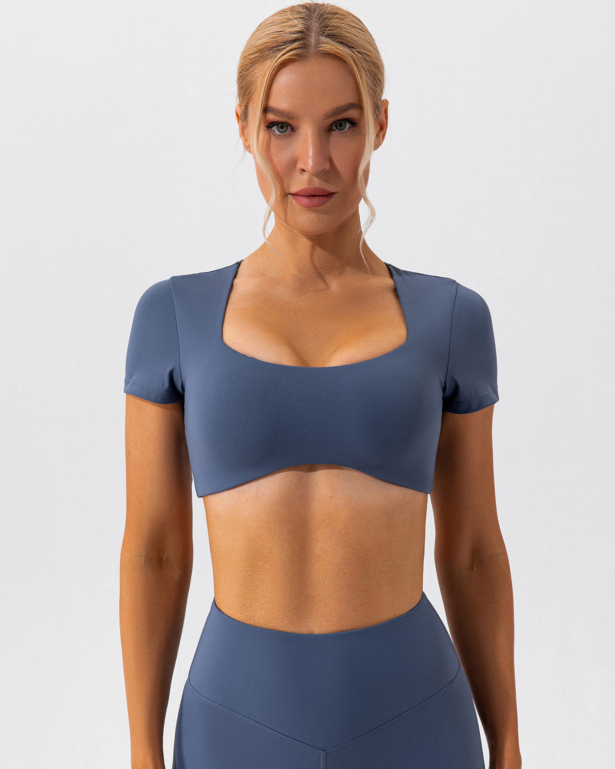 Simona Top Corto - Blu