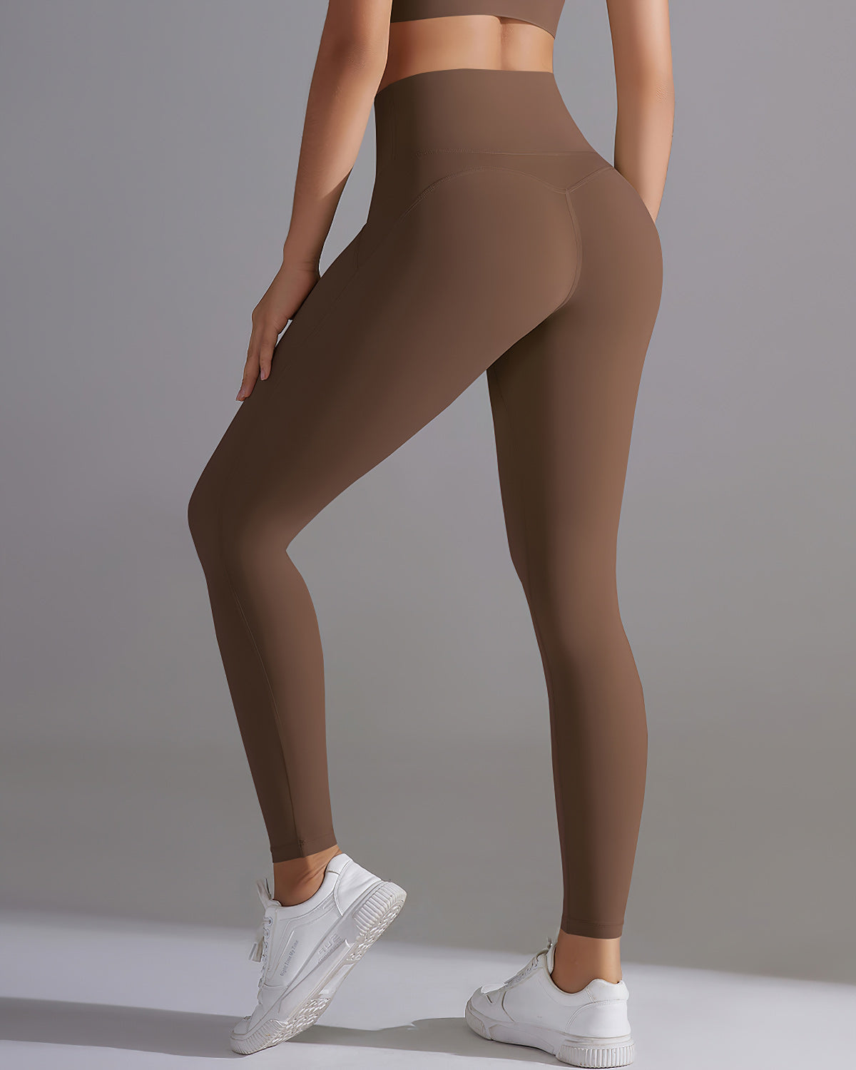 Carmela Leggings Seamless - Marrone
