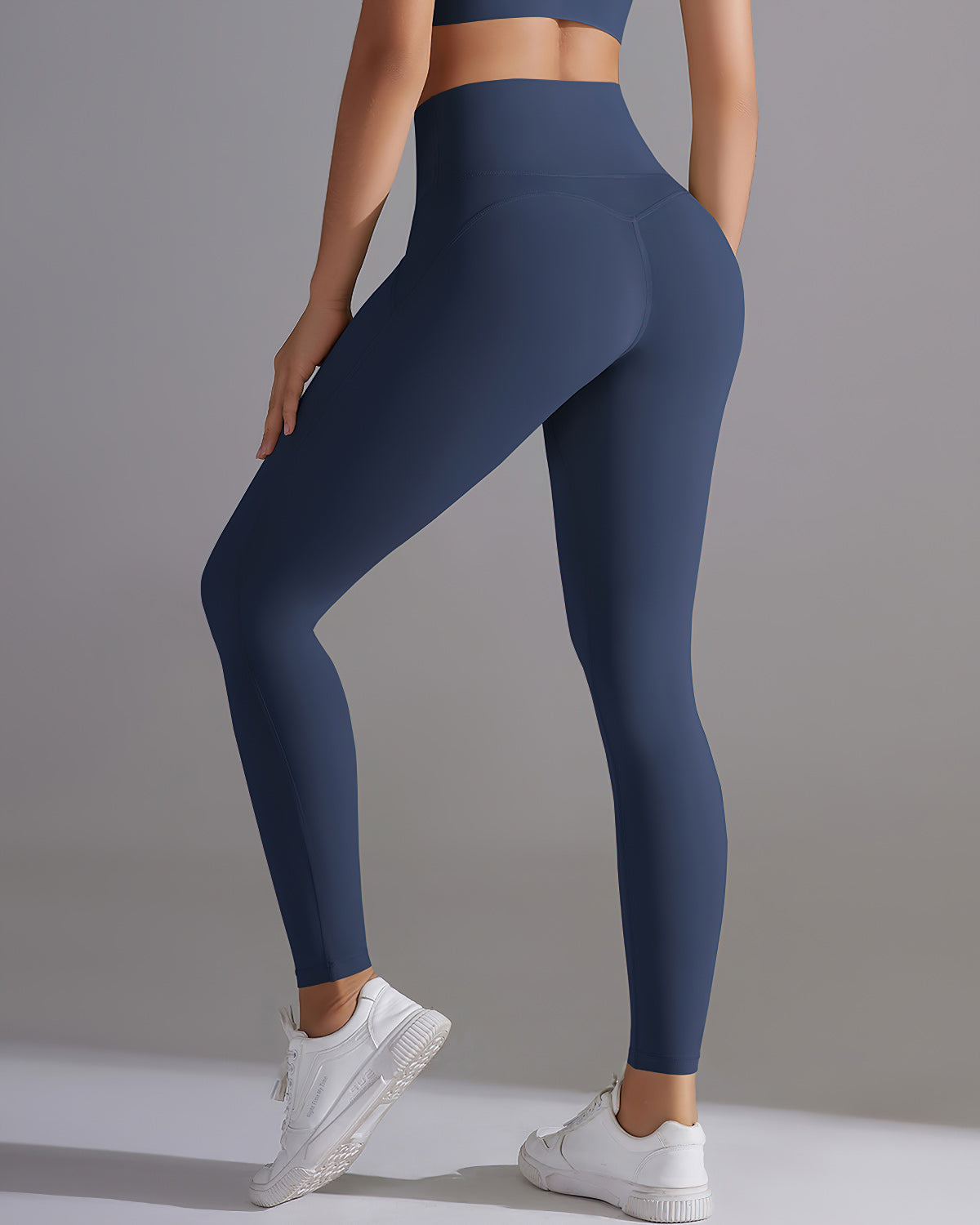 Carmela Leggings Seamless - Blu Navy