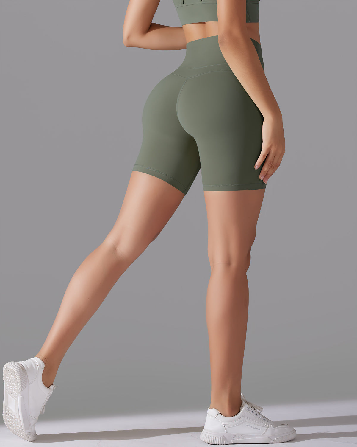 Carmela Pantaloncini Seamless - Army Green