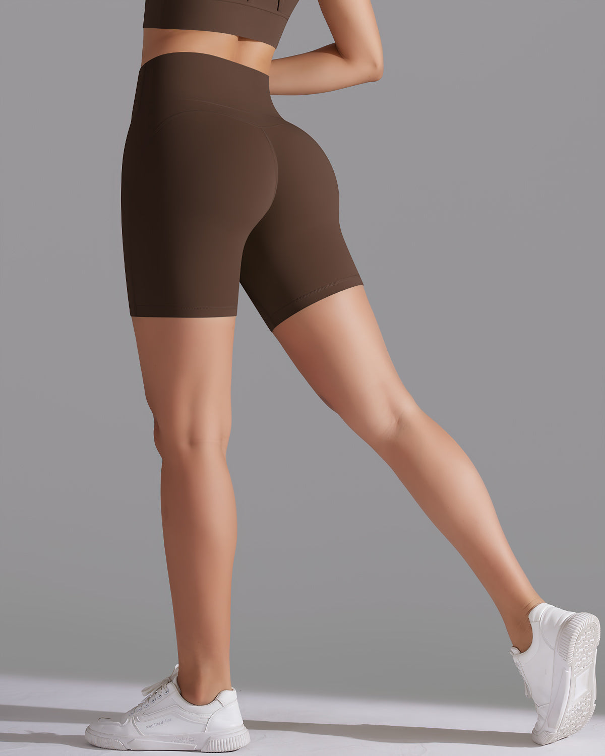 Carmela Pantaloncini Seamless - Marrone