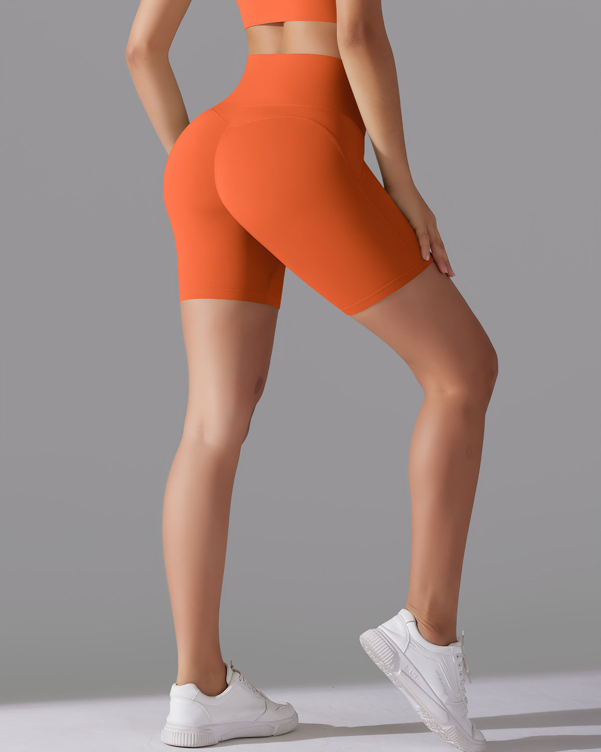 Carmela Pantaloncini Seamless - Arancione