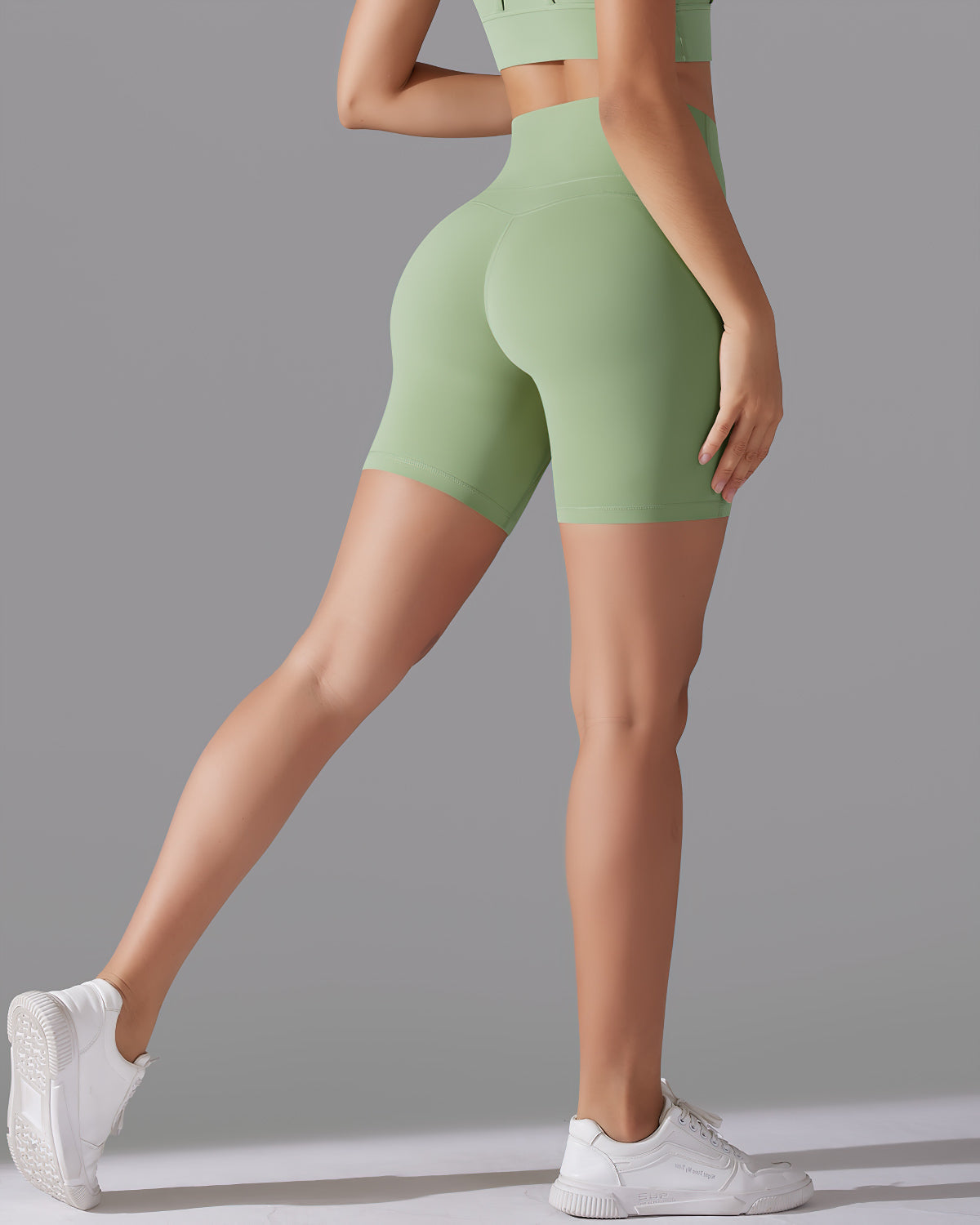 Carmela Pantaloncini Seamless - Sage Green