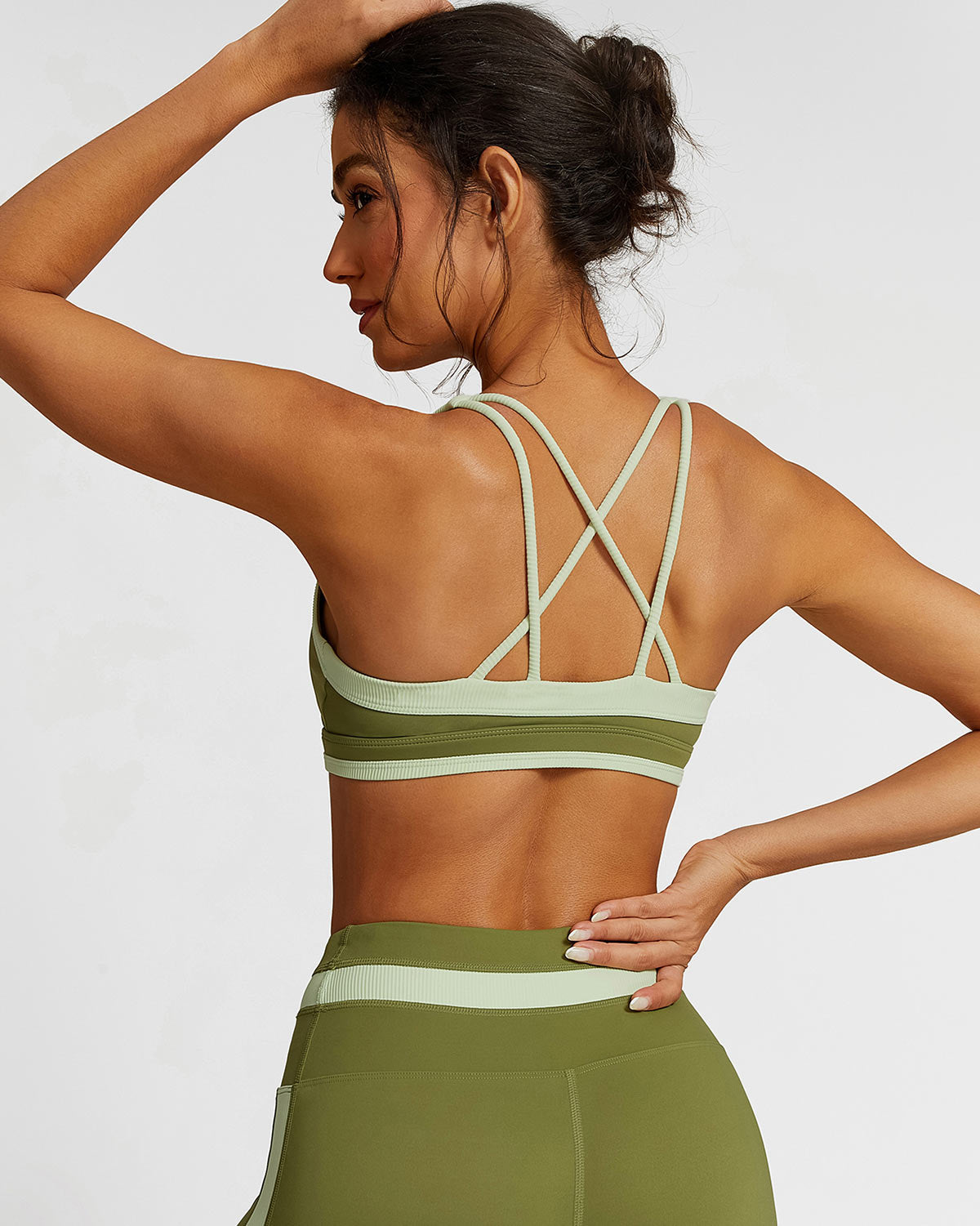 Nicoletta Reggiseno Sportivo - Verde