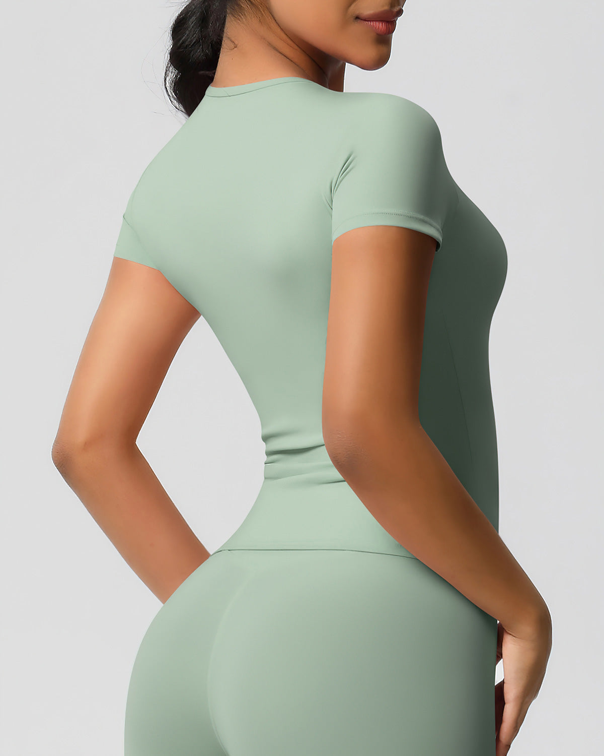 Beatrice Top Attivo - Sage Green